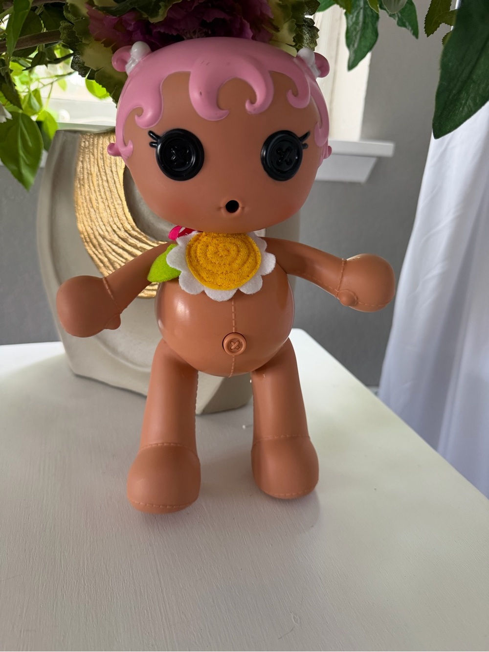 Lalaloopsy Babies Diaper Surprise Blossom Flowerpot doll no cloth or bottle